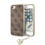 Husa GUESS Apple iPhone 7 8 SE 2020 4G Colecția Charms Colecția Charms maro Hardcase 