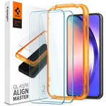 Folie sticla Spigen ALM GLAS.TR 2-PACK GALAXY A54 5G TRANSPARENT