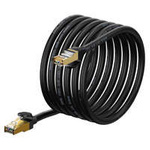 Baseus cablu Speed Seven rețea de mare viteză RJ45 10Gbps 5m negru (WKJS010501)