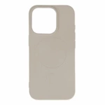 Liquid Silicone Case MagSafe pentru iPhone 16 Pro - bej