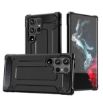Husa Hybrid Armor pentru husa hibrid blindata Samsung Galaxy S25 Ultra - neagra