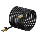 Baseus cablu Speed Seven rețea de mare viteză RJ45 10Gbps 15m negru (WKJS010801)
