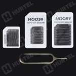 Set adaptor cartela SIM Noosy + cheie albă