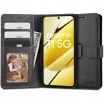 Husa Portofelul de protecție tehnică Realme 11 5G Black