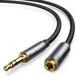 Cablu cu mufă jack de 3,5 mm AUX Audio Extender UGREEN, 5 m (negru)