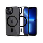 Husa Mag MagSafe iPhone Covoraș Tech-protect 14 Negru/clear