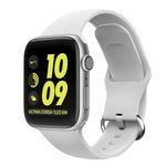 Strap TECH-PROTECT Gearband Apple Ceas 1/2/3/4/5 (38/40 Mm) Alb