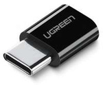 UGREEN adaptor micro USB la USB-C US157 (negru)