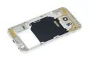 Carcasa Corp cadru SAMSUNG Galaxy S6 Gold Platinium Grad B