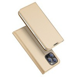 Dux Ducis Skin Pro holster husa flip cover iPhone 14 Pro Max aur