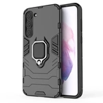 Husa Armor husa suport magInel pentru Samsung Galaxy S23+ carcasă blindată inel netic negru Case