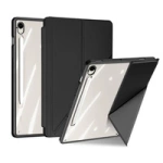 Husă Dux Ducis Magi cu suport pentru stylus pentru Samsung Galaxy Tab S10 FE/S9/S9 FE - Neagră