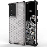 Honeycomb husa husă blindată cu ramă de gel Samsung Galaxy S22 Ultra transparent