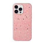 husa iPhone UNIQ Coehl Terrazzo 14 Pro 6.1" roz/coral roz