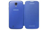 Cazul SAMSUNG Galaxy S4 SIV I9500 I9505 Flip cover Husa EF-FI950BCEST1 Albastru deschis