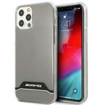 AMG AMHCP12MTCBW iPhone 12/12 Pro transparent/negrucase Electroplate Black&amp;White