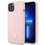Husa GUESS Apple iPhone 13 silicon Triunghi violet tarecase