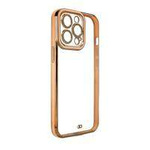 Case husa Moda pentru Samsung Galaxy A12 5G Galaxy A12 5G capacul de gel cu rama de aur aur