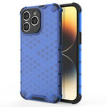 Husa Husa iPhone Husă hibridă blindată Honeycomb 14 Pro Albastru Case