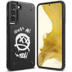 Ringke ONYX Design robust husa husa Samsung Galaxy S22+ (S22 Plus) negru (Graffiti) ()