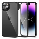 Husa Tech-protect Magmat iPhone 15 Negru/clear Case