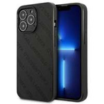 Karl Lagerfeld KLHCP13XPTLK iPhone 13 Pro Max 6.7" hardcase negru/negru Perforated Allover