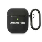 AMG AMA2SLWK Acoperire AirPods negru/negru Piele