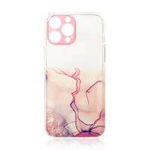 Case husa iPhone Marmură pentru 12 Pro Max gel de acoperire marmură roz