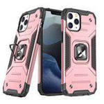 Husa Armor Husa iPhone Suport MagInel Wozinsky 14 Pro Max Inel netic de acoperire blindat netic Ring Goldcase