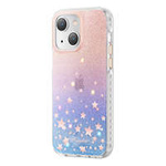 Husa Husa iPhone Kingxbar Heart Star Series 14 Plus Capacul spate al carcasei Zodiac Backs Case