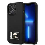 Husa Apple iPhone KARL LAGERFELD 13 13 13 Pro Iconik Patch Negru Hardcase