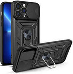 Husa Armor Husa iPhone Hybrid Camshield 13 Pro Capac blindat pentru cameră foto negru Case