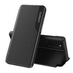 Eco Leather View Case husă elegantă husa cu clapetă și funcție stand Samsung Galaxy A72 4G negru