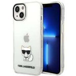 Husa Apple iPhone KARL LAGERFELD 14 Plus Choupette Body Clear Hardcase