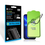 Szkło bestsuit flexibil 5D Full Glue hibrid pentru iPhone 13 mini negru