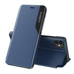Eco Leather View Case caz elegant de piele husa cu clapetă și funcție de stand iPhone 13 mini albastru