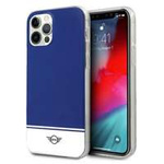 Mini MIHCP12LPCUBINA iPhone 12 Pro Max 6.7" navy/navy hard case Colecția Stripe