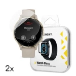 Wozinsky Full Glue Sticlă temperată pentru Garmin Venu 3S 41mm (2 buc)