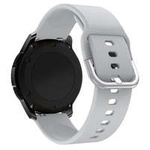 Curea de silicon TYS smartwatch bandă universal 20mm gri