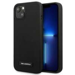 Husa KARL LAGERFELD Apple iPhone  13 Plăcuță de silicon negru tarecase