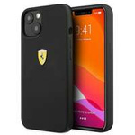 Ferrari FESSIHCP13SBK iPhone 13 mini 5.4" negru/negru greucase Silicon