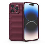 Husa Mag Case Husa iPhone ic Shield pentru 14 Pro Max Capac flexibil blindat pentru 14 Pro Max Burgundycase