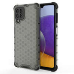 Honeycomb husa husă blindată cu ramă de gel Samsung Galaxy A22 4G negru