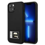 Husa Apple iPhone KARL LAGERFELD 13 Ikonik Patch negru tarecase
