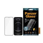 PanzerGlass E2E Super+ iPhone 12/12 Pro Case Friendly AntiBacterial MicroFracture negru/negru