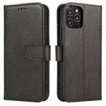 Magnet Case caz elegant husa capacul elegant cu clapetă și funcție de stand Huawei nova 8 negru