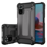 Hibrid Armor hărțuire hibridă blindată husa capac Xiaomi Redmi Note 11 Pro+ 5G (China) / 11 Pro 5G (China) / Mi11i HyperCharge / Poco X4 NFC 5G negru