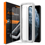 Sticlă călită SPIGEN Alm Glas.tr Slim 2-pack Apple Iphone 11