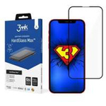 3mk HardGlass iPhone Max 13 Pro Max 6,7" / 14 Plus 6,7" negru/negru, sticlă FullScreen