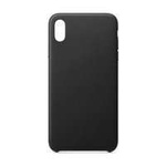 ECO Leather husa acoperire din piele ecologică iPhone 12 Pro Max negru